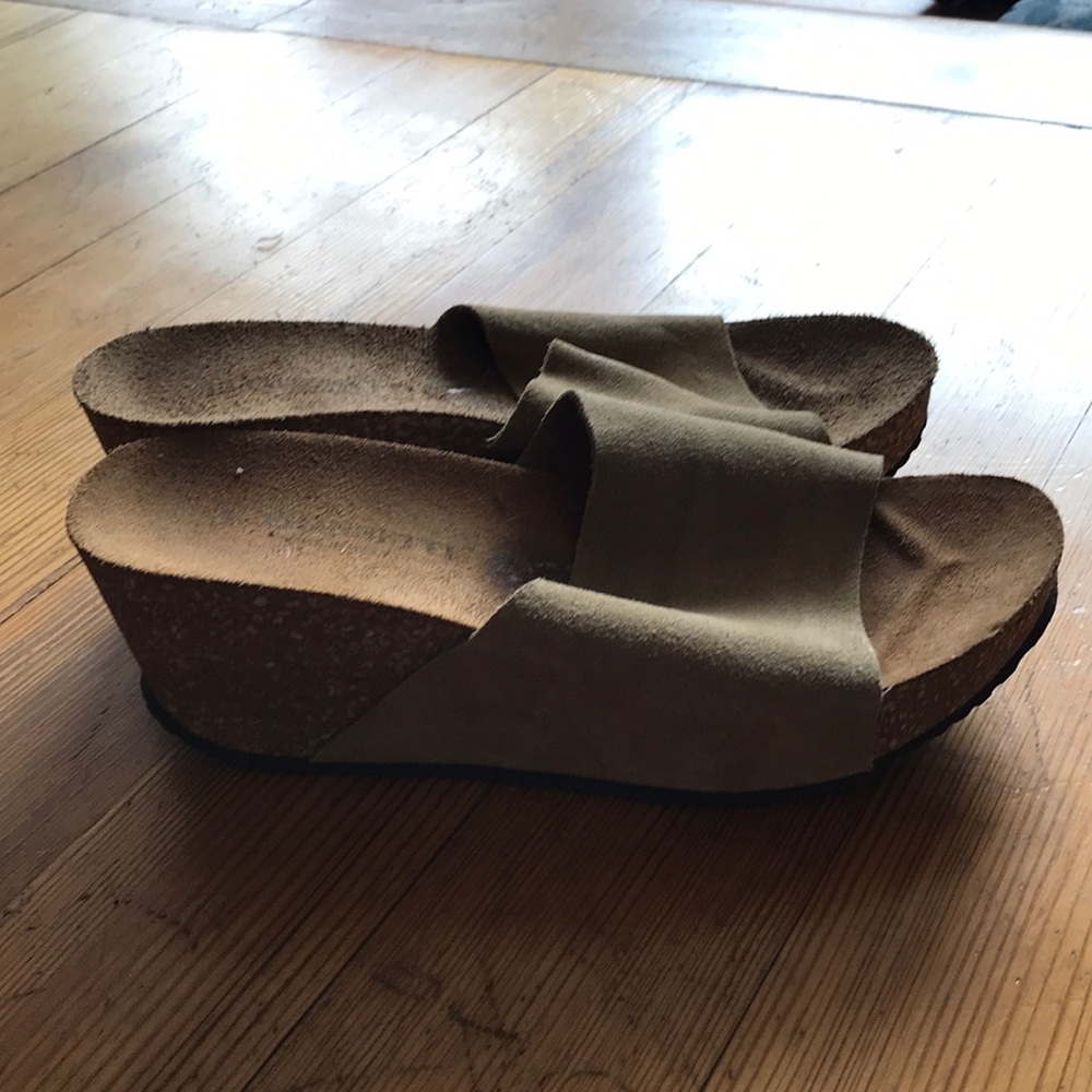 suede wedges